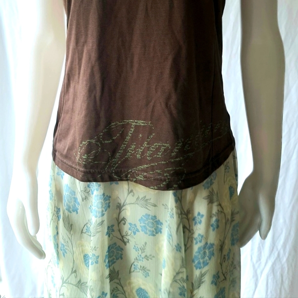 Vintage Eddie Bauer Full Floral Skirt Size 10 - Picture 7 of 9